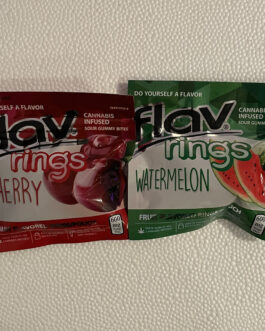 Flav Rings Sour Gummy Bites 600MG