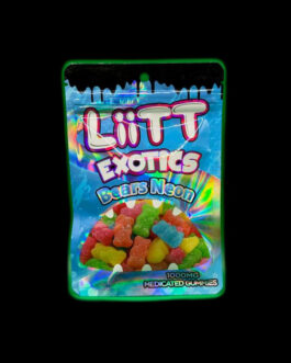 LiiTT Exotic Neon Bear Gummies 1000MG